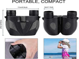 10x25 Binoculars with Strap Compact Lightweight Binoculars for Travel V1263-JX-4139