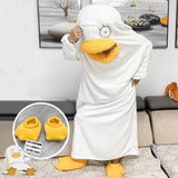 Duck Cosplay Costumes One Piece Pajamas Lovely Shape Jumpsuit Sleepwear for Daily Wear Type1 S V1294-YM0717-3117220192711