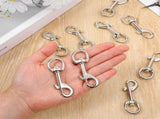50 Pcs Swivel Snap Hooks, Heavy Duty 2.7 Inch Metal Clips for Dog Leash, Flagpoles, Hammocks V1192-AZ-W-20908
