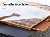 Social Hike Puzzle Board 1500 pcs - Rotating Tabletop with 4 Drawers and Cover V238-SUPDZ-41228495224912