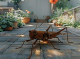 Lucky Praying Mantis w Leafy Rear Legs 73cm V637-71666PRY