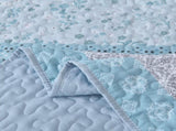 Peaceful Quilted coverlet and pillowcovers set Relax and Unwind - Queen size V745-MAC080468Q13U
