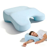 Side Sleeper Pillow for Adults with Arm Holes, Slow Rebound Memory Foam Arm Pillow for Comfortable V1107-115-56521-BLU