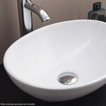 Above Counter Bathroom Vanity Oval Ceramic Basin V63-784995