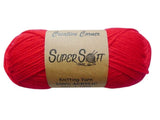bulk 12 Vibrant Super Soft Knitting Yarn V637-CRA20848