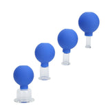 4Pcs Liposuction MultiSize Health Care Cellulite Removal Skin Treatment Durable Rubber Vacuum V1294-YM0901-3117210097811