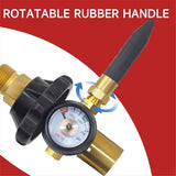 Helium Latex Balloon Filler Air Flow Inflator Regulator 0-3000 PSI with Gauge for CGA580 Tank V1370-AZ4-10179