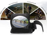 2Pcs Bike Mirrors, Wide Angle Cycling Bicycle Bike Rear View Mirror Adjustable Wrist Guards V1308-DSZKI-1376