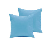 Pair of Polyester Cotton European Pillowcases Sky V442-END-PILLOWC-POLYCOTTON-SKY-EU