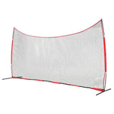 Barricade Backstop Net, 20x10 ft Ball Sports Barrier Netting, Portable Practice Equipment with Carry V952-DQW2010YC000EHXS0V0