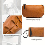 Vintage Bag Set Women'S Bag Set Tote Bag Cross-Body Bag Clutch Card Holder - Green - Size 32-16-20 V1347-127-92090-GRN-32-16-20