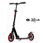 Lascoota Pulse Kick Push Commuter Scooter Teen Adult Black V185-714539RED