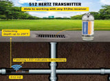 Sonde Locator, 512 Hertz Frequency, Rigid Drain Locator with 8/5" and 1/4-20" Connectors for V952-GDKSYWWW512HZZDWEV0