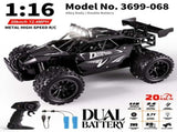 116 metal RC car, high-speed drifting, off-road racing car, boys toy car, 2.4GHz remote control, V1102-823-70972-TQB-VARIABLESPEED