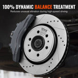Front and Rear Brake Kit Compatible with 2012-2020 Ford F-150, Drilled and Slotted Brake V952-QCCCPTZF1502E0OTBV0