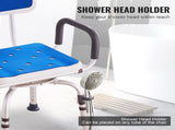 Swivel Shower Chair 360 Degree, Adjustable Shower Seat with Armrests and Backrest for Inside Shower V952-GDSYGZYTLSLKA9NI1V0