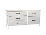 Levede Storage Cabinet Tower Chest of Beige CH1097-CR_NZ