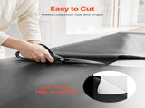 6Mil Plastic Sheeting Roll 10 x 100 FT Heavy Duty Film Black & White V952-SLM10FT100FTDQBDCV0
