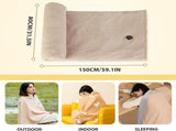 USB Power Supply Electric Heated Blanket Shawl Portable Wearable Heated Throw 3 Heat Levels Machine V1197-JD-042401