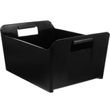 Black 10.5 Inch PP Bucket for Drink Storage, Keeps Beverages Cold and Maintains Ideal Temperature V1369-AZ3-W-20895