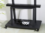 32-80 Rolling TV Stand with 2-Tier Shelf Adjustable Mount V178-66763