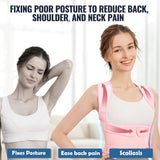 Back Brace Posture Corrector for Women, Back Straightener Posture Corrector, Scoliosis and Hunchback V1369-AZ3-W-18954