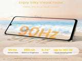 Realme Note 70T 4G Smartphone 4256GB, Black, 6.75-inch screen, 90Hz Waterproof V413-N70T-G-4-256