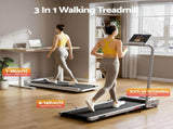 Everfit 3 in 1 Walking Pad Treadmill 12% Incline Foldable Under Desk Treadmills for Home Gym With TMILL-380H-2INC-L-SI