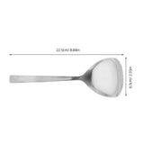 10Pcs Stainless Steel Serving Spoon Buffet Set Large Metal Ladles for Home Kitchen V1366-AZ2-W-18209