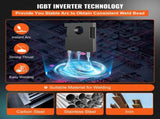 Mig Welder Welding Machine MIG-270 MIG MMA TIG IGBT DC Inverter Welder Digital Display V952-DHJMIGMMAMIGLL6WNV3