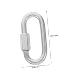 Quick Link Chain Connector 20pcs Heavy Duty Galvanized Iron for Chains and Ropes V1366-AZ2-W-15364