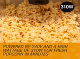 EuroChef Popcorn Machine - Popper Popping Classic Cooker Microwave V219-COKPOPEUCA400