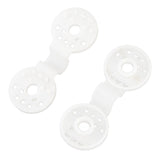 100pcs Shade Cloth Plastic Clips Round Fixing Clips for Greenhouse Outdoor Garden Anti Bird Netting V1294-YM0703-3111230103612
