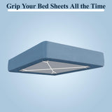 82 Pieces Bed Sheet Holder Straps Bed Sheet Fasteners Suspenders Holder Straps Adjustable V1258-DP02-C-428