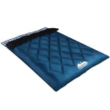 Weisshorn Sleeping Bag Double Pillow Thermal Camping Hiking Tent Blue -10&deg;C SB-ENV-Q-NA