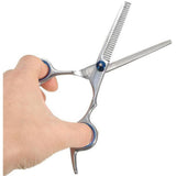 Dog Scissors Grooming Scissors for Dogs Cats 5-in-1 Sharp Curved Scissors Set Dog Grooming Set for V1370-AZ4-08104