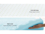 Giselle Bedding Memory Foam Mattress Topper 11-Zone 8cm King MATTRESS-TOP-11Z-8-BL-K