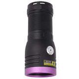 365nm Flashlight Aluminium Alloy USB Type C 60W UV 365nm Light Flashlight for Cat Urine Detection V1294-YM0703-3119230083411