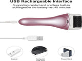 Electric Foot File Rechargeable Pedicure Tool 3 Interchangeable Rollers , V1107-CS-DDMJQ