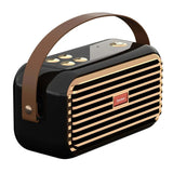Retro Smart Wireless Speaker Portable for Desktop PC With High-Quality Stereo Hifi Sound V571-HZRETROBTS021-B