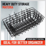4Pc Pegboard Baskets Set Storage Bins Peg Board Organizer 4 Size Display Hangers V465-97789-AU-5