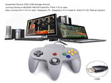 2 Pack USB Wired N64 Controller, suily Classic N64 PC Gamepad Joystick Controller for PC MAC Pi 3 V1192-AZ-W-10135