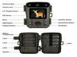 32MP 1080P Infrared Night Vision Scouting Camera, IP66 Waterproof Outdoor Wildlife Sensor Camera V888-ELOSUNG55137