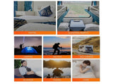 Rechargeable Heated Slumbering Bag Equipped With Flexible Neck Belt For Strengthened Warmth Camping V1308-DSZKI-1100