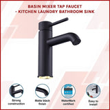 Basin Mixer Tap Faucet -Kitchen Laundry Bathroom Sink V63-826171