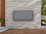 Weatherproof Outdoor TV Cover for Wall-Mounted Flat Screens Waterproof, Dustproof, and V1341-ZY-FZHGM7AJ-I-GREY