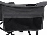 Levede Double Camping Chair Folding Outdoor Portable Fishing Picnic Travel Seat OD1075-GY-D-AU