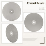 Diamond Polishing Disc Set 6 PCS, 6Inch Diamond Flat Lap 80/400/600/800/1500/3000 Grit Wheel Lapping V1369-AZ3-W-08367
