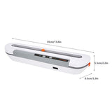Mini Portable Automatic Vacuum Bag Sealer Food Storage Sealing Machine Home KitchenUS Plug 110v V1294-YM0901-3113200025212