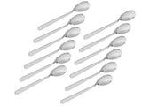 12PCS Silverware Set Stainless Steel Flatware Cutlery Kitchen Utensils for Hotel RestaurantSpoon V1294-YM0721-3118210027312